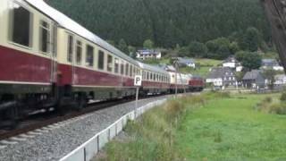 preview picture of video 'BR 218 bei Bermershausen'