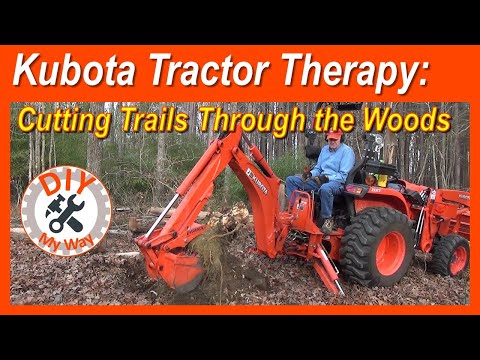 Kubota Tractor Therapy: Cutting Trails Through the Woods (#114)