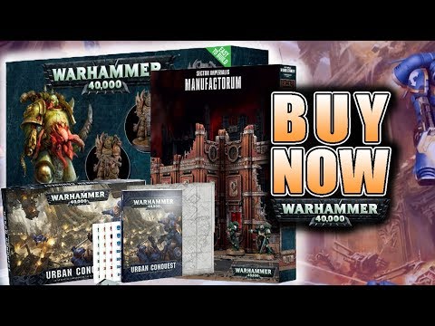 How To Play 40k Urban Conquest & Hobby Release Unboxings