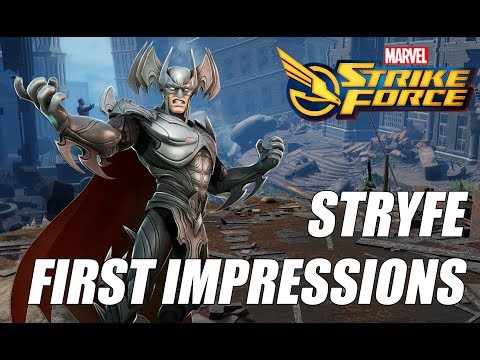 Stryfe Rank up, First Impressions & Gameplay - Marvel Strike Force