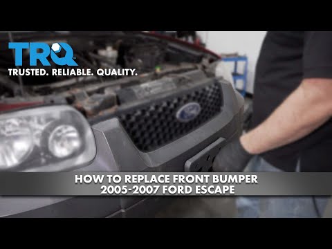 How to Replace Front Bumper 2001-2007 Ford Escape