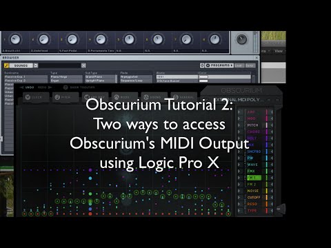 OBSCURIUM 2: Accessing MIDI Output