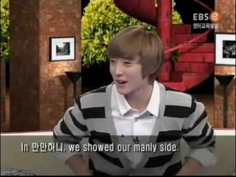 Kevin (U-KISS) 100222 EBS Star English part. 1-2