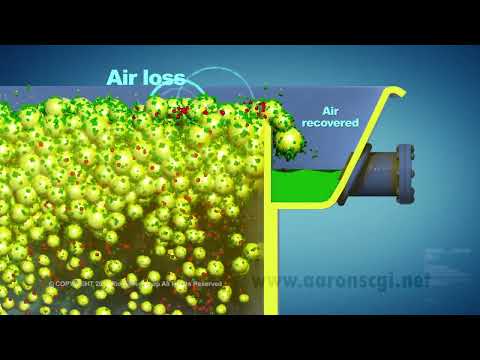 Animation of Froth flotation process created for Rio Tinto Innovation by Aarons CGI