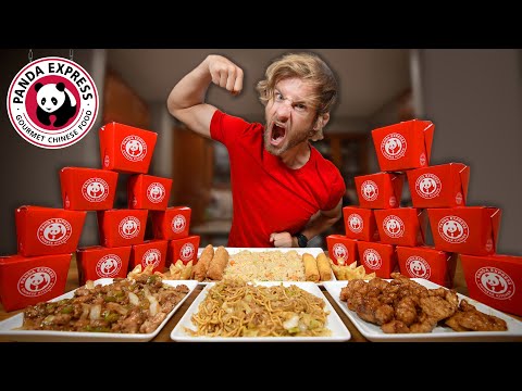 Comendo TODOS os itens do menu Panda Express!