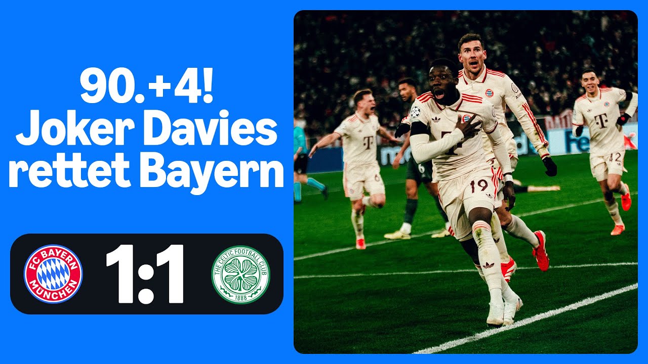 FC Bayern 1:1 Celtic Glasgow | Highlights - UEFA Champions League