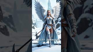 Famous Actresses Reimagined as Mighty Valkyries