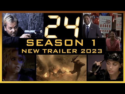 24 Season 1 | NEW Trailer 2023 | Kiefer Sutherland Is JACK BAUER