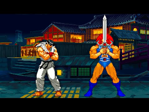 Ryu Vs. Lion O - ThunderCats Hoooo!