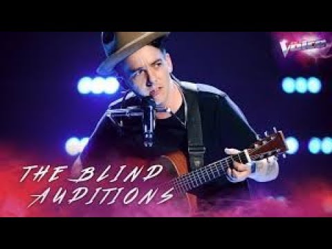 Blind Audition: AP D'Antonio 'Mr Tambourine Man' - The Voice Australia 2018