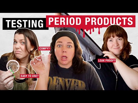 We Tried Different Period Products!