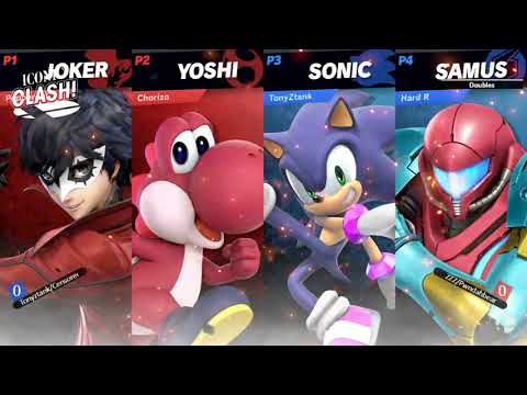 Iconic Clash! 6 Doubles - ZZZ/Pwndahbear vs TonyZtank/Censored