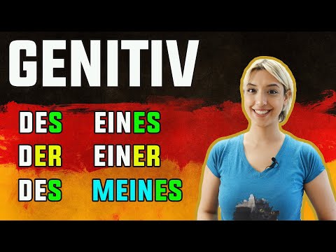 B1 General German Lessons | Part 14 | Genitive with definite and indefinite articles