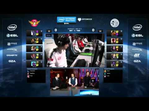 SKT vs TSM Game 1 Highlights Semi final  IEM Katowice 2016 World Championship S6 SKT T1 vs TSM