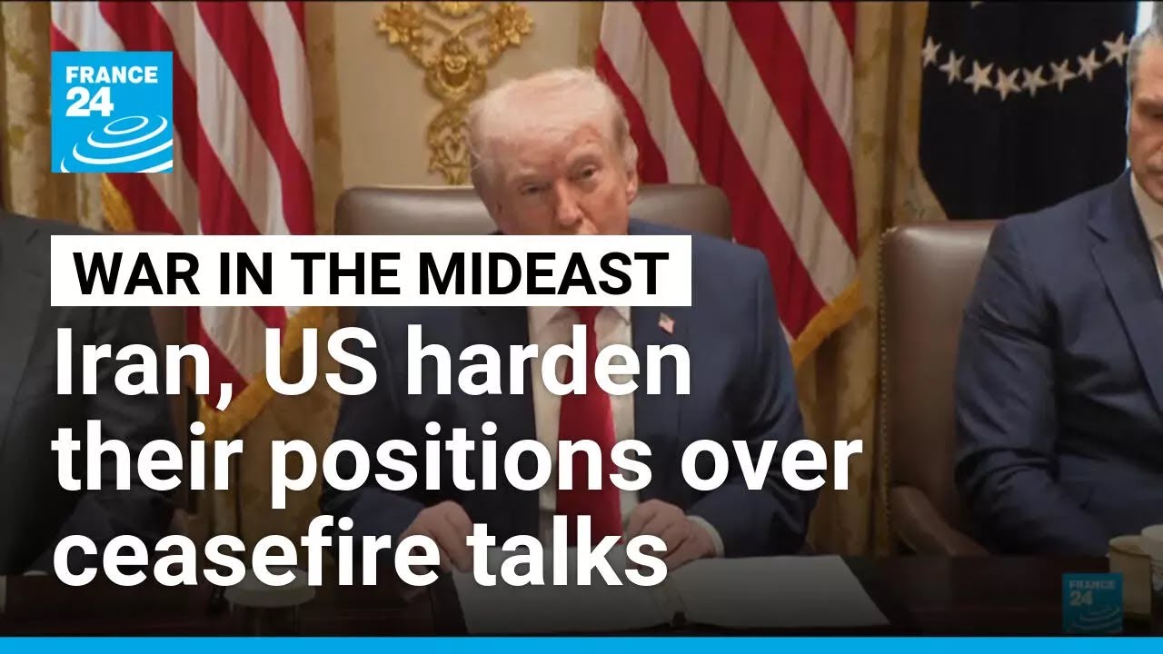 Iran and the US harden their positions over talks to end the nearly month-old war • FRANCE 24