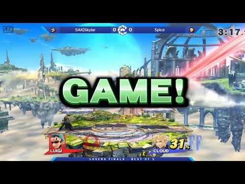 TSL 126 - Losers Finals - SAK|Skylar (Luigi) vs Spice (Cloud)