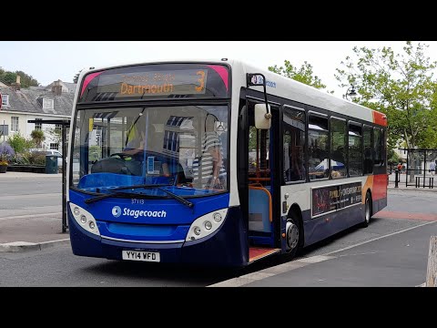 Stagecoach South West Enviro 200 37113 YY14 WFD on route 3