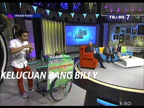 HITAM PUTIH 15 JANUARI 2016 KELUCUAN BILLY SAHPUTRA DAN TUKANG CINCAU