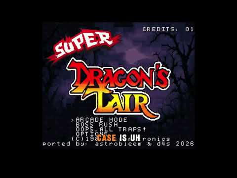 You Can Now Play Dragons Lair on Your Super Nintendo