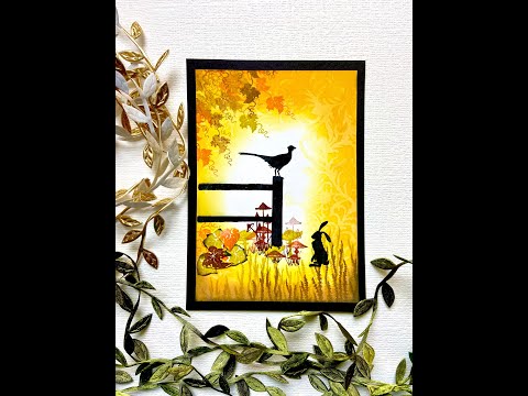 Autumn field wtih #Lavinia Stamps