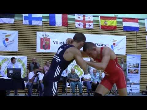 Dawid Ersetic vs Peter Modos - walka o brązowy medal (56. Memoriał im. Władyslawa Pytlasińskiego)