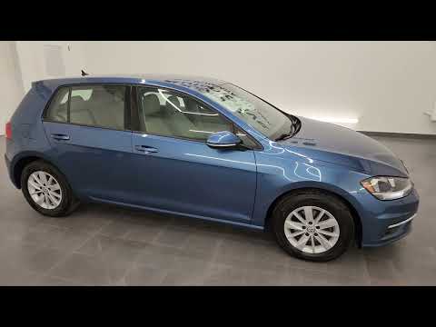 2018 VOLKSWAGEN GOLF TSI SE SILK BLUE METALLIC 4K WALKAROUND 13635Z SOLD!