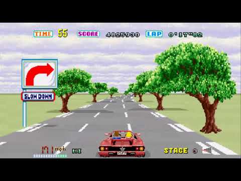 Sega Ages OutRun (Nintendo Switch) - Perfect Run on Course E (22,905,060 Score)