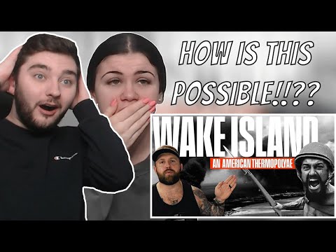 British Couple Reacts to 450 Marines Vs The Imperial Japanese Navy - Wake Island