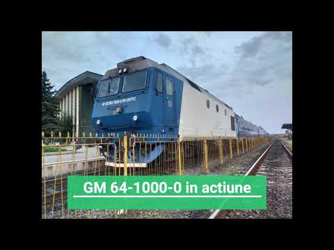 GM 64-1000-0 in actiune in gara Baia Mare