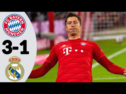 Bayern Munich vs Real Madrid 3-1 | Extended Highlight and Goals HD