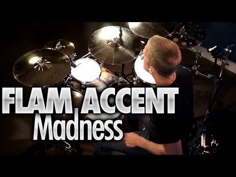 Flam Accent Madness - Drum Lessons