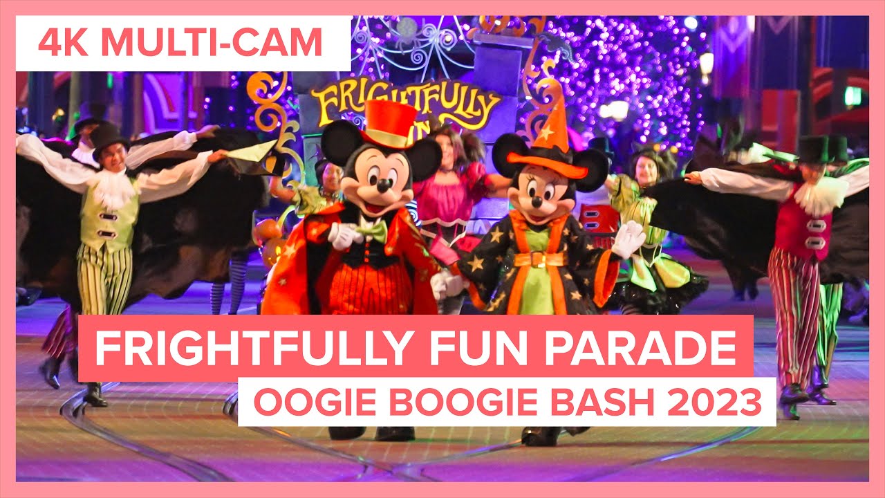 Mydisneyfix Frightfully Fun Parade Full Oogie Boogie Bash Parade