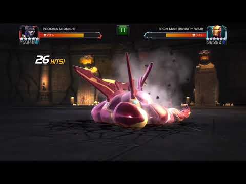 6.2.5 (Cosmic Gate) Proxima Midnight VS Ironman IW