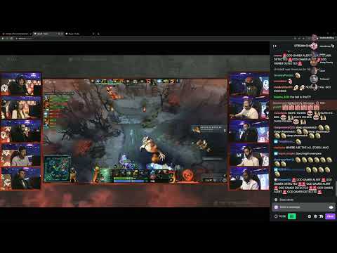 "I almost wanna uninstall Dota & play League" -Trainwreck's reaction to TI11 Allstar Game