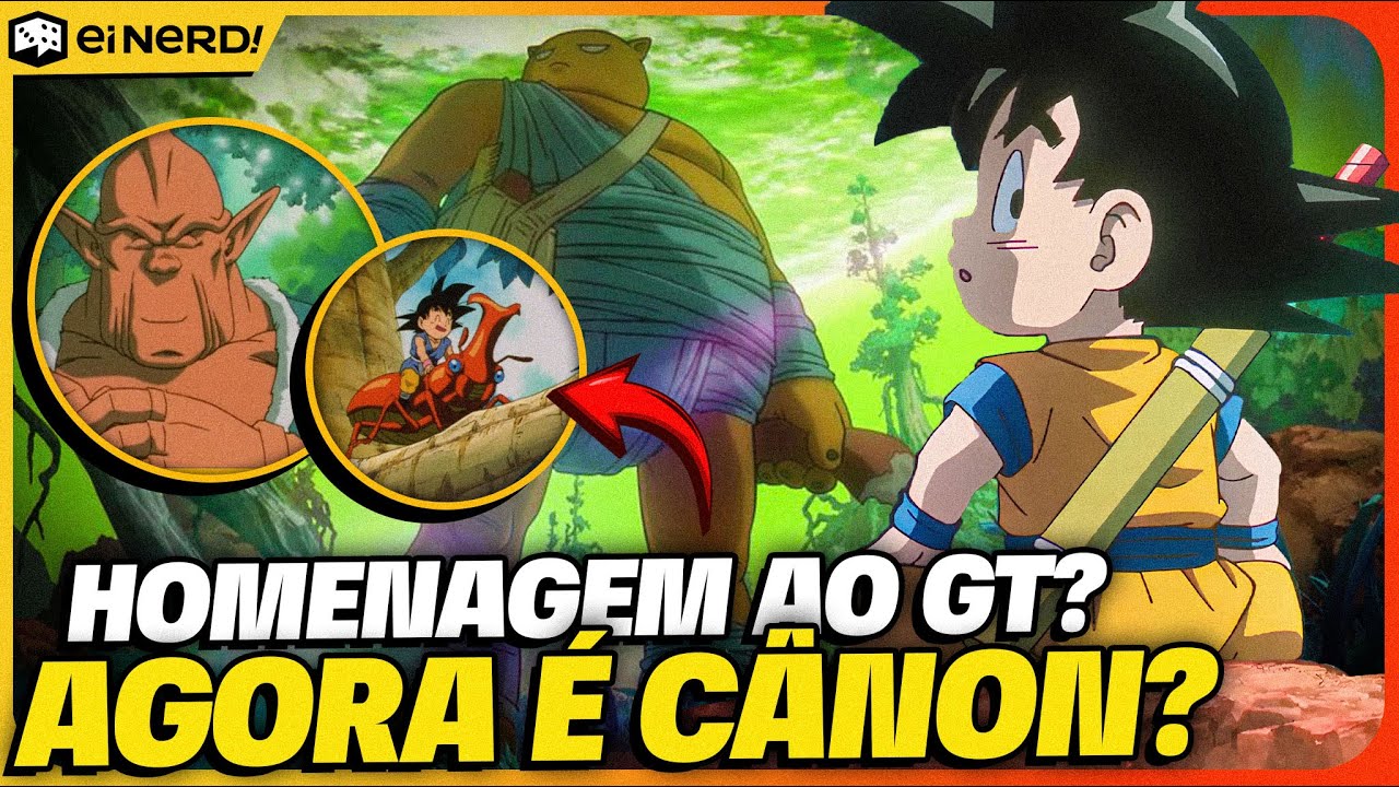 VIROU BAGUNÇA! AGORA O GT TAMBÉM É CANÔNICO? Análise Dragon Ball Daima EP. 13