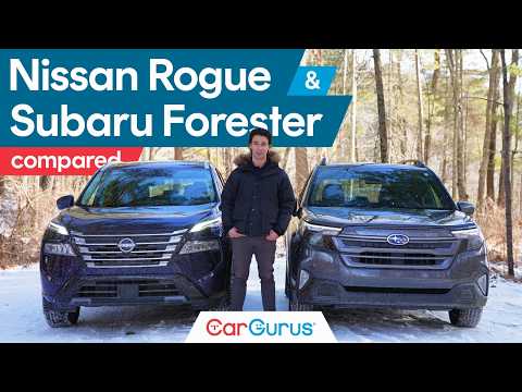 Is the Nissan Rogue Better than the new Subaru Forester?? | Nissan Rogue vs. Subaru Forester