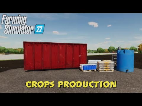 FS22  New Mod (console): Crops Production | Mods in the spots # 278