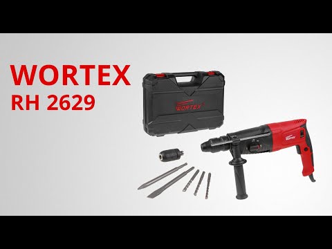 фото перфоратор wortex rh 2629. 800 вт, 3.0 дж, sds-plus проводной ударный отбойный молоток вортекс дрель 0