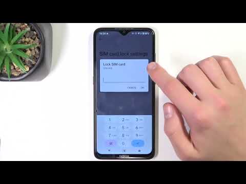 Nokia 5 3 - How to Lock SIM Card with SIM PIN - SIM Card Privacy