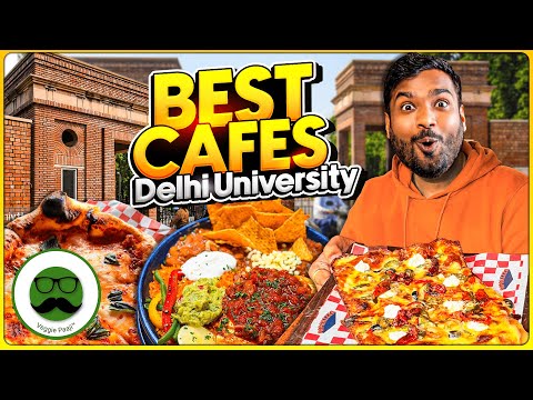 I Visit the Best Cafes in Delhi University | Papariza Pizza, Cafeteria & Co. & More | Veggie Paaji