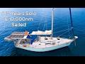FULL Sailboat Tour 4 Sale Affordable 38ft Self Sufficient Reliable Ocean Sailing Monohull 2025
