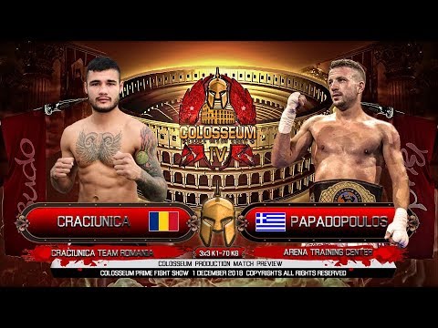 COLOSSEUM IV Fight: Craciunica (RO) vs Papadopoulos (GR)