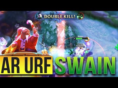 SWAIN PERMANENT ULT - SNOW BATTLE ARURF (URF 2017 League of Legends)