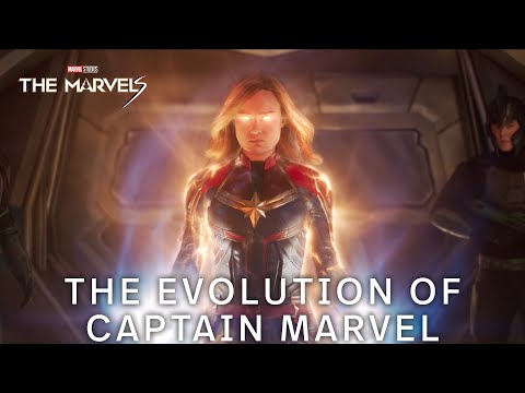 Evolution of Captain Marvel