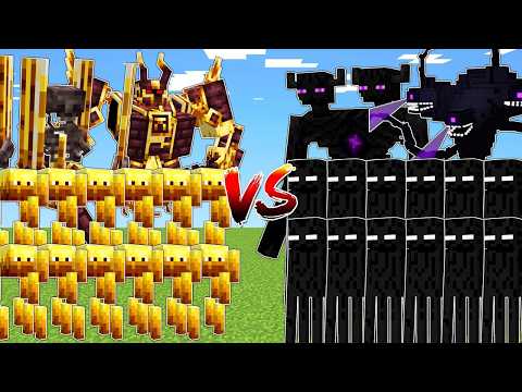 BLAZE vs ENDERMAN Army!