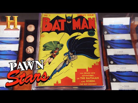INSANE MONEY for Rare Batman #1 Comic (Season 17) | Pawn Stars