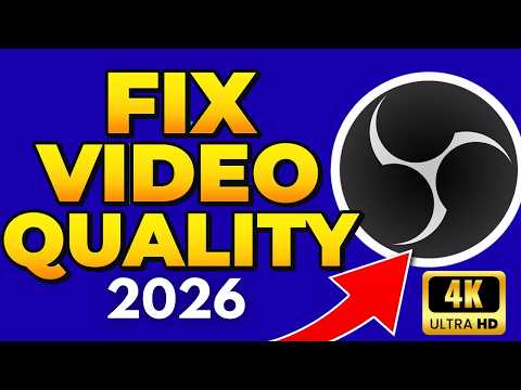 How to Improve Recording Quality in OBS Studio - Fix Blurry Recordings