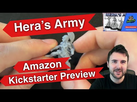 Amazon Kickstarter Preview - Hera's Army Blood Bowl Team | Bonehead Podcast