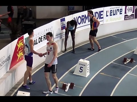 200M CAM - SERIE 4 Championnats de France Cadets, Juniors en salle VAL DE REUIL - 24/02/2018