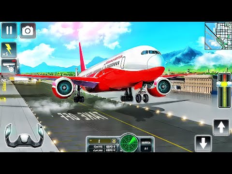 Airplane Pilot Flight Simulator 3D - Emergency Plane Landing Boeing 747 800 - Android GamePlay